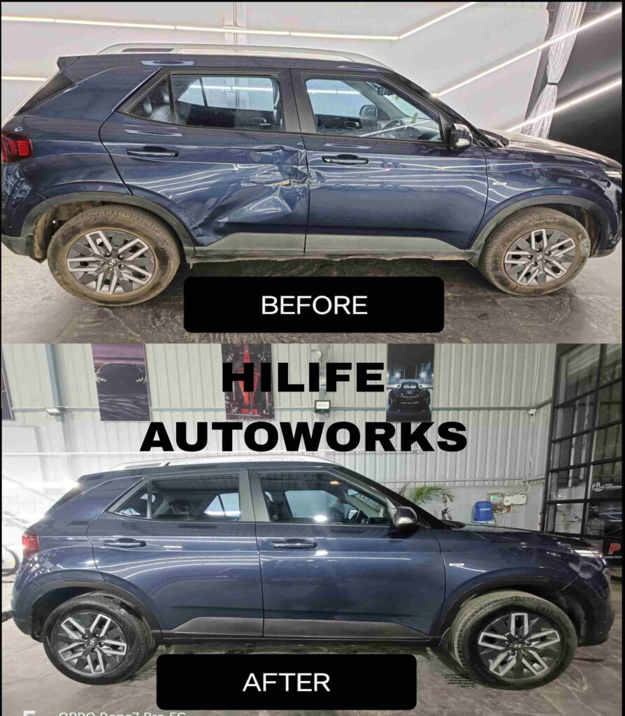 hilife autoworks dent and paint correction ranchi